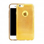 Wholesale iPhone 6 Shiny TPU Soft Case (Golden Yellow)